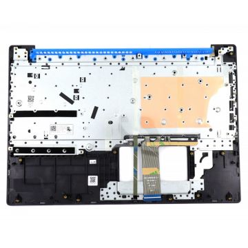 Tastatura Lenovo 5CB0U42761 Neagra cu Palmrest Gri Inchis iluminata backlit