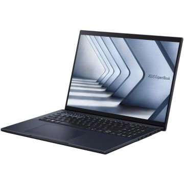 Asus Laptop Asus ExpertBook B3, 16 inch 1920 x 1200, Intel Core i3-1315U (6 C / 8 T, 3.3 GHz - 4.5 GHz, 10 MB cache, 28 W), 16 GB DDR5, 256 GB SSD, Intel Intel UHD Graphics, Windows 11 Pro Education, Negru Laptop Asus ExpertBook B3 B3604CVA-Q