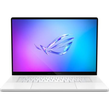Asus Laptop Gaming ASUS ROG Zephyrus G16 OLED GU605CR (Procesor Intel® Core™ Ultra 9 285H (24M Cache, up to 5.40 GHz), 16 2.5K 240Hz G-Sync, 64GB LPDDR5X, 2TB SSD, NVIDIA GeForce RTX 5070 Ti 12GB, Win 11 Pro, Alb (INT Keyboard)