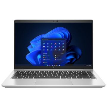 HP Laptop HP EliteBook 640 G9, Intel® Core™ i5 i5-1235U, 35.6 cm (14), Full HD, 16 GB DDR4-SDRAM, 512 GB SSD, Intel Iris Xe Graphics,  Windows 11 Pro, Argintiu