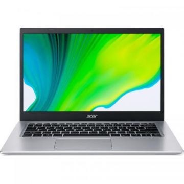 Laptop Acer Aspire 5 A514-54G-51PB  (Procesor Intel® Core™ i5-1135G7 (8M Cache, up to 4.20 GHz) 14inch FHD, 8GB, 256GB SSD, nVidia GeForce MX350 @2GB, Argintiu)