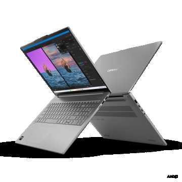 Laptop Lenovo IdeaPad Slim 5 16AKP10, 16' 2.8K (2880x1800) OLED 500nits Glossy, 100% DCI-P3, 120Hz, DisplayHDR™ True Black 1000, AMD Ryzen™ AI 5 340 (6C / 12T, 2.0 / 4.8GHz, 6MB L2 / 16MB L3), video Integrated AMD Radeon™ 840M Graphics, RAM 2x 16GB SO-DI