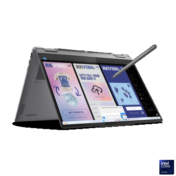 Laptop Lenovo Yoga 7 2-in-1 14ILL10, 14' 2.8K WQXGA+ (2880x1800) OLED 1100nits (peak) / 500nits (typical) Glossy / Anti-fingerprint, 100% DCI-P3, 120Hz, Dolby Vision®, TÜV Low Blue Light, DisplayHDR™ True Black 1000, Glass, Touch, Intel® Core™ Ultra 7 25