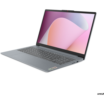 Lenovo Laptop Lenovo IdeaPad Slim 3 15ABR8, AMD Ryzen™ 5 7430U, 39.6 cm (15.6), Full HD, 16 GB DDR4-SDRAM, 512 GB SSD, AMD Radeon Graphics, Windows 11 Home, Gri Lenovo Laptop Lenovo IdeaPad Slim 3 15ABR8, AMD Ryzen™ 5 7430U, 39.6 cm (15.6), Full HD, 16 GB DDR4-SDRAM, 512 GB SSD, AMD Radeon Graphics, Windows 11 Home, Gri