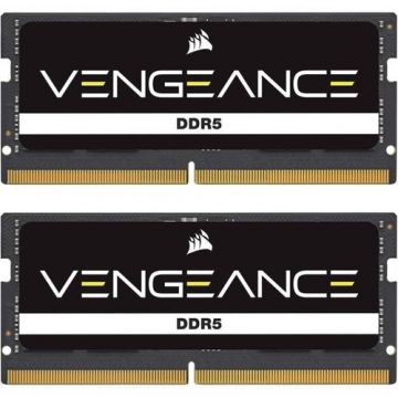 Memorii laptop Corsair Vengeance 64GB, DDR5, 5600MHz, CL48, 1.1v, Dual Channel Kit