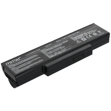 Mitsu Baterie laptop pentru Asus K72, K73, N73, X77 6600 mAh (71 Wh) 10.8 - 11.1 Volt