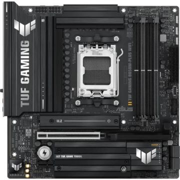 Placa de baza ASUS TUF GAMING B850M-PLUS WIFI, AMD B850, AM5, DDR5, mATX