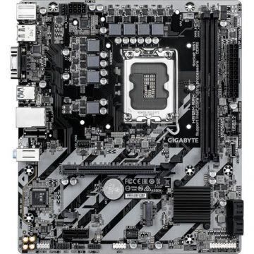 Placa de baza GIGABYTE H810M S2H, Intel H810, LGA 1851, mATX, DDR5