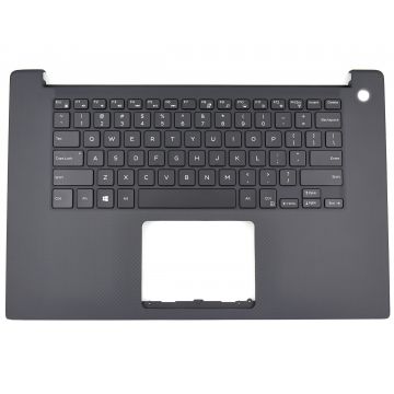 Tastatura Dell NSK-ECOBC 01 Neagra cu Palmrest Gri iluminata backlit