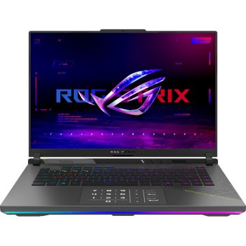 Laptop ASUS Gaming 16'' ROG Strix G16 G614FR, 2.5K 240Hz, Procesor AMD Ryzen™ 9 9955HX (64M Cache, up to 5.40 GHz), 16GB DDR5, 1TB SSD, GeForce RTX 5070 Ti 12GB, No OS, Volt Green