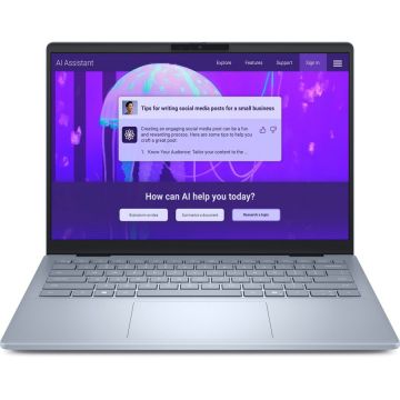 Laptop 14 Plus QHD+ 14 inch Intel Core Ultra 7 256V 16GB 1TB PCIe Windows 11 Blue