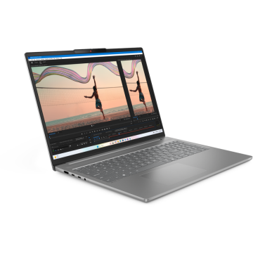 Laptop IdeaPad Slim 5 2.8K 16 inch AMD Ryzen 5 8645HS 16GB 512GB SSD Windows 11 Home Luna Grey