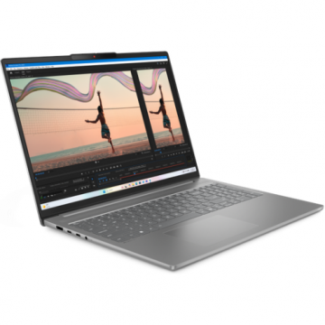 Laptop IdeaPad Slim 5 OLED 16 inch AMD Ryzen AI 5 340 16GB 1TB PCIe Free Dos Luna Grey
