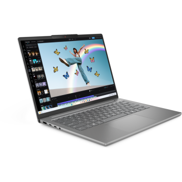 Laptop IdeaPad Slim 5 WUXGA 14 inch AMD Ryzen 7 8845HS 16GB 1TB SSD Windows 11 Home Luna Grey