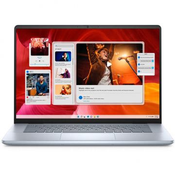 Laptop Inspiron 16 7640 Plus 16 inch 2.5K Intel Core Ultra 7 155H 16GB DDR5 1TB SSD nVidia GeForce RTX 4060 8GB FPR Windows 11 Pro 3Yr CIS Ice Blue