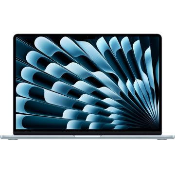 Laptop MacBook Air 15 Liquid Retina 2025 M4 10-Core 16GB 256GB PCie macOS Sky Blue