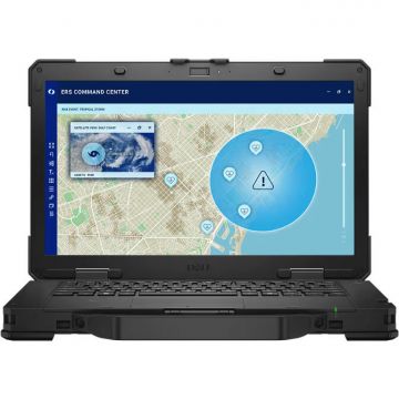 Laptop Pro Rugged 14 inch FHD Intel Core Ultra 7 165U 16GB DDR5 512GB SSD 4G Windows 11 Pro 3Yr ProS Black