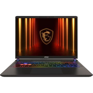 Laptop Vector 16 HX AI A2XWHG-020RO 16 inch QHD+ 240Hz Intel Core Ultra 9 275HX 32GB DDR5 1TB SSD nVidia GeForce RTX 5070 Ti 12GB Windows 11 Home Cosmos Gray
