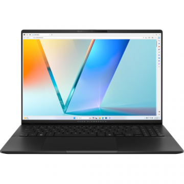 Laptop Vivobook S 16 3K 16 inch Intel Core Ultra 7 255H 32GB 1TB PCIe Windows 11 Pro Neutral Black