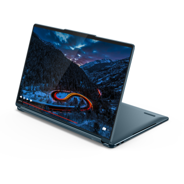 Laptop Yoga Book 9 2x 14 inch 2.8K WQXGA+ Intel Core Ultra 7 255H 32GB 1TB SSD Windows 11 Pro Tidal Teal