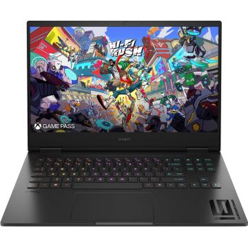 Laptop Omen 16-wf1070nw QHD 16.1 inch Intel Core i7-14700HX 32GB 1TB SSD RTX 4070 Windows 11 Shadow Black