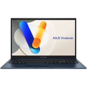 Laptop VivoBook 15 X1504VA-BQ1033W FHD 15.6 inch Intel Core i3-1315U 8GB 512GB SSD Windows 11 Home Blue