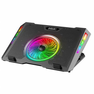Evolveo Suport de răcire pentru laptop EVOLVEO Ania 16, 1x ventilator, RGB backlight