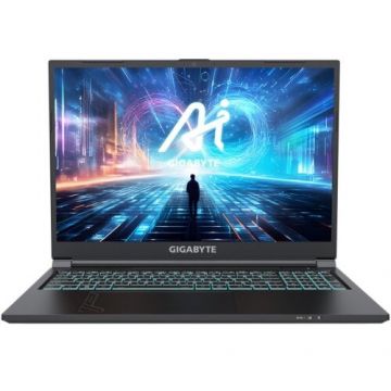 Gigabyte Laptop Gaming GIGABYTE G6 MF, Intel Core i7-13620H, 16 inch FHD+, 16GB RAM, 512GB SSD, NVidia RTX 4050 6GB, Free DOS, Gri (INT Keyboard)