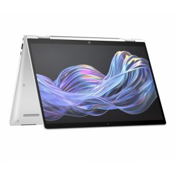HP Laptop HP EliteBook x360 Flip G1i, 14 inch, 1920x1200 WUXGA TOUCH,  Intel Core Ultra 7 258V, 32 GB RAM, 1TB SSD, Intel Graphics, Windows 11 Pro, Argintiu
