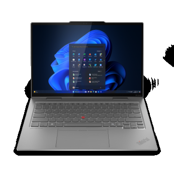Laptop Lenovo ThinkPad X1 2-in-1 Gen 10; 14' 2.8K (2880x1800) OLED 500nits Anti-reflection / Anti-smudge, 100% DCI-P3, 120Hz VRR, DisplayHDR™ True Black 500, Touch; Intel® Core™ Ultra 7 258V, 8C (4P + 4LPE) / 8T, Max Turbo up to 4.8GHz, 12MB; Video Integ