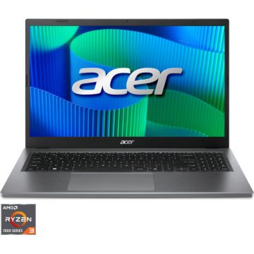 Acer Laptop Acer Extensa 15 EX215-24-R0HT, 15.6 inch, FullHD, AMD Ryzen™ 3 7320U, 16GB LPDDR5, 512GB SSD, AMD Radeon 610M, No OS, Gri