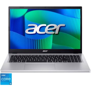 Acer Laptop Acer Extensa 15 EX215-57-51XH, 15.6 (39.6cm), FullHD IPS, Intel® Core™ i5-13420H,  Laptop Acer 15.6'' Extensa 15 EX215-57, FHD IPS, Procesor Intel® Core™ i5-13420H (12M Cache, up to 4.60 GHz), 16GB DDR5, 512GB SSD, Intel UHD, No OS, Argintiu