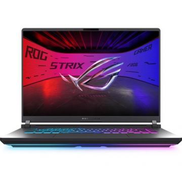 Laptop Gaming ASUS ROG Strix G16 G615JM (Procesor Intel® Core™ Ultra i5-13450HX (20M Cache, up to 4.60 GHz), 16inch FHD+ 165Hz, 16GB, 1TB SSD, NVIDIA GeForce RTX 5060 @8GB, Negru/Gri)