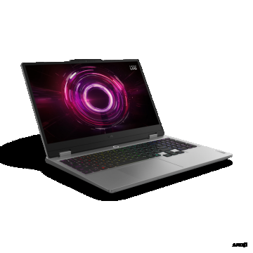 Laptop Lenovo Gaming LOQ 15AHP10, 15.6' FHD (1920x1080) IPS 300nits Anti-glare, 100% sRGB, 144Hz, G-SYNC®, AMD Ryzen™ 7 250 (8C / 16T, 3.3 / 5.1GHz, 8MB L2 / 16MB L3), video NVIDIA® GeForce RTX™ 5060 8GB GDDR7, Boost Clock 2497MHz, TGP 100W, 572 AI TOPS,