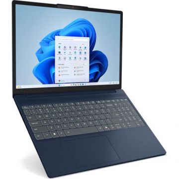 Laptop Lenovo IdeaPad Slim 3 15AHP10 (Procesor AMD Ryzen™ 7 8840HS (16M Cache, up to 5.10 GHz), 15.3inch WUXGA, 24GB DDR5, 1TB SSD, AMD Radeon 780M Graphics, Albastru)