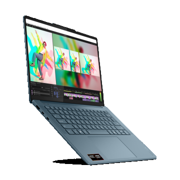 Laptop Lenovo Yoga Pro 7 14ASP10, 14.5' 3K (2944x1840) OLED 1000nits (peak) / 500nits (typical) Glossy, 100% DCI-P3, 90Hz, Eyesafe®, Dolby Vision®, DisplayHDR™ True Black 600, Glass, X-Rite®, PureSight Pro, AMD Ryzen™ AI 9 365 (10C / 20T, 2.0 / 5.0GHz, 1