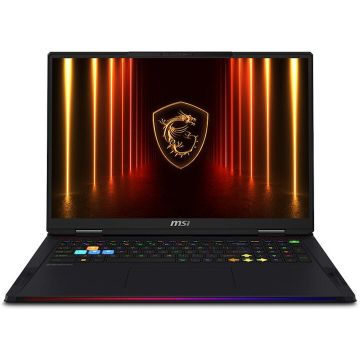 MSI Laptop MSI Gaming Raider A18 HX A9WIG-056RO, 18 UHD+ (3840x2400), MiniLED, AMD Ryzen™ 9 9955HX3D, 64GB DDR5 RAM, 2TB SSD, NVIDIA® GeForce RTX™ 5080 16GB GDDR7, Windows 11 Home, Negru
