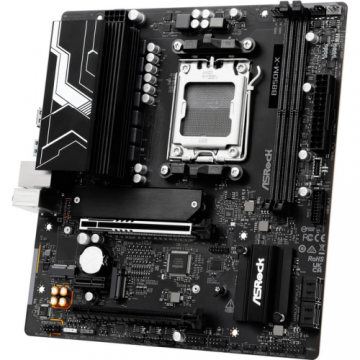 Placa de baza ASRock B850M-X R2.0, AMD B850, AM5, DDR5, mATX