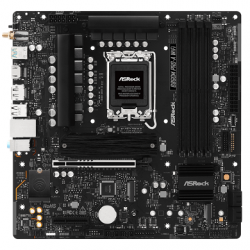 Placa de baza ASRock B860M PRO-A WiFi, Intel B860, LGA 1851, DDR5, mATX