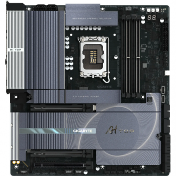 Placa de baza GIGABYTE Z890 AI TOP, DDR5, eATX, LGA 1851, Intel Z890