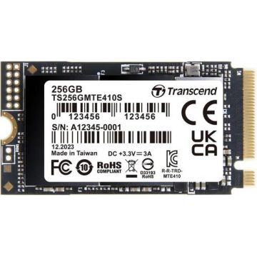 SSD Transcend 410S, 256GB, M.2 2242, PCIe Gen4 x4, NVMe