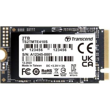 SSD Transcend TS2TMTE410S, 2TB, M.2 2242, PCIe Gen4 x4