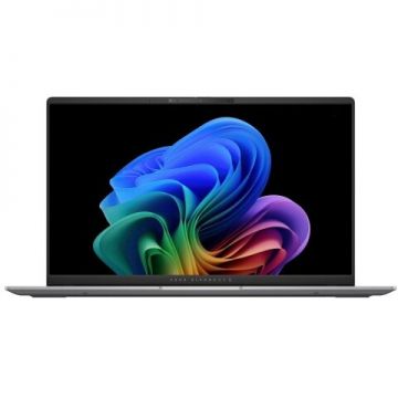 Asus Laptop Asus S K5507QA-MA048W, Snapdragon X Plus X1P-42-100, 15.6 inch 3K, 16GB RAM, 1TB SSD, Windows 11 Home, Argintiu