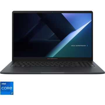 Asus Laptop Business ASUS ExpertBook B1, B1503CVA-NJ2303, 15.6-inch, FHD (1920 x 1080), Intel® Core™ i7-1355U, Laptop ASUS 15.6'' ExpertBook B1 B1503CVA, FHD, Procesor Intel® Core™ i7-1355U (12M Cache, up to 5.00 GHz), 16GB DDR5, 512GB SSD, Intel® UHD Asus Laptop Business ASUS ExpertBook B1, B1503CVA-NJ2303, 15.6-inch, FHD (1920 x 1080), Intel® Core™ i7-1355U, Laptop ASUS 15.6'' ExpertBook B1 B1503CVA, FHD, Procesor Intel® Core™ i7-1355U (12M Cache, up to 5.00 GHz), 16GB DDR5, 512GB SSD, Intel® UHD