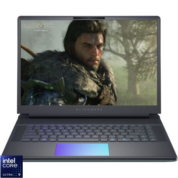 Laptop Alienware Gaming 16'' Area-51 AA16250, QHD+ 240Hz, Procesor Intel® Core™ Ultra 9 275HX (36M Cache, up to 5.40 GHz), 64GB DDR5, 2x 4TB RAID0 SSD, GeForce RTX 5080 16GB, Win 11 Pro, 3Yr Laptop Alienware Gaming 16'' Area-51 AA16250, QHD+ 240Hz, Procesor Intel® Core™ Ultra 9 275HX (36M Cache, up to 5.40 GHz), 64GB DDR5, 2x 4TB RAID0 SSD, GeForce RTX 5080 16GB, Win 11 Pro, 3Yr