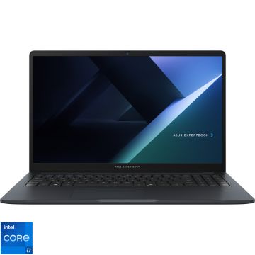 Laptop ASUS 15.6'' ExpertBook B1 B1503CVA, FHD, Procesor Intel® Core™ i7-13620H (24M Cache, up to 4.90 GHz), 32GB DDR5, 1TB SSD, Intel UHD, No OS, Gentle Grey