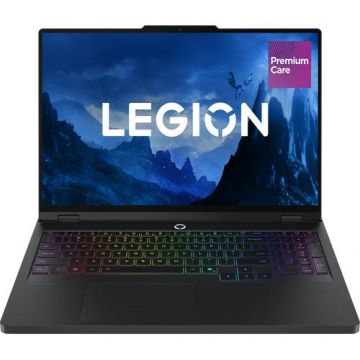Laptop Gaming Lenovo Legion Pro 5 16ADR10 (Procesor AMD Ryzen™ 9 8945HX (64M Cache, up to 5.40 GHz), 16inch WQXGA IPS 240Hz, 32GB DDR5, 1TB SSD, NVIDIA GeForce RTX 5060 @8GB, Negru)