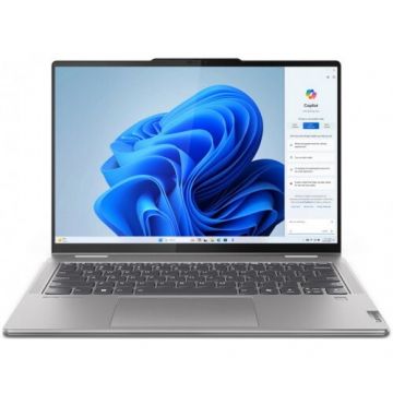 Lenovo Laptop 2 in 1 Lenovo Yoga 7 14AHP9, AMD Ryzen 5 8640HS, 14 inch WUXGA Touch, 16GB RAM, 1TB SSD, Windows 11 Home, Gri