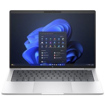 HP Laptop HP EliteBook 1040 G11, Procesor Intel Core Ultra 7-155H, Display 14 OLED 2880x1800, Memorie RAM 32GB LPDDR5X, Capacitate 1TB SSD M.2, Video integrat Intel Graphics, Windows 11 Pro, Argintiu