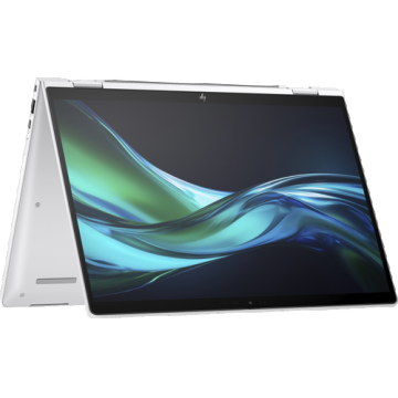 Laptop 2in1 HP Elite x360 1040 G11 (Procesor Intel® Core™ Ultra 7 155H (24M Cache, up to 4.80 GHz) 14inch WUXGA Touch, 32GB, 1TB SSD, Intel Arc Graphics, Windows 11 Pro, Argintiu) + Wolf Pro Security Edition